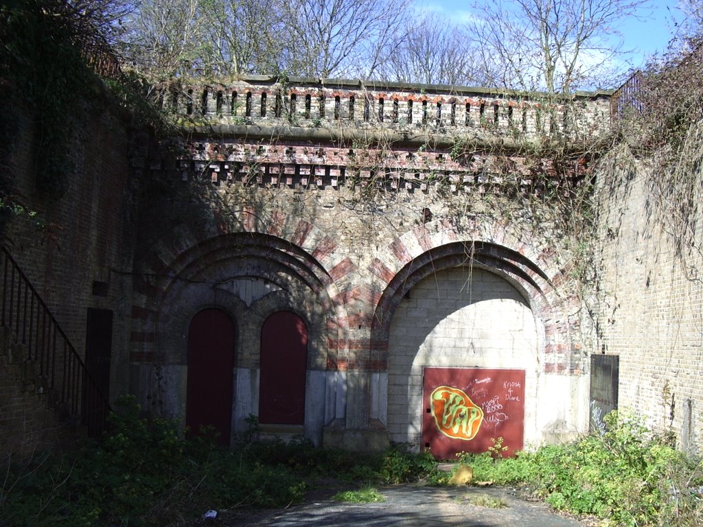 Victorian North Entrance Road Tunnel, Western Heights, Dover, Kent, UK (1)