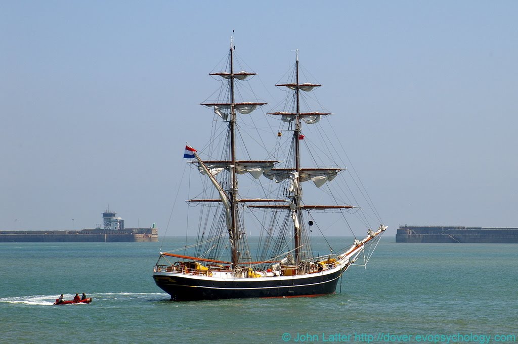 Morgenster Two-Masted Brig, Class A Tall Sailing Ship, Dover Harbour, Kent, UK