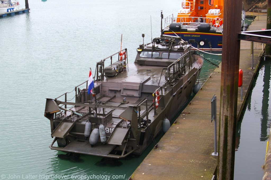 Netherlands 918 Combat Boat 90 Assault Craft Stern View, Dover Harbour, Kent, UK