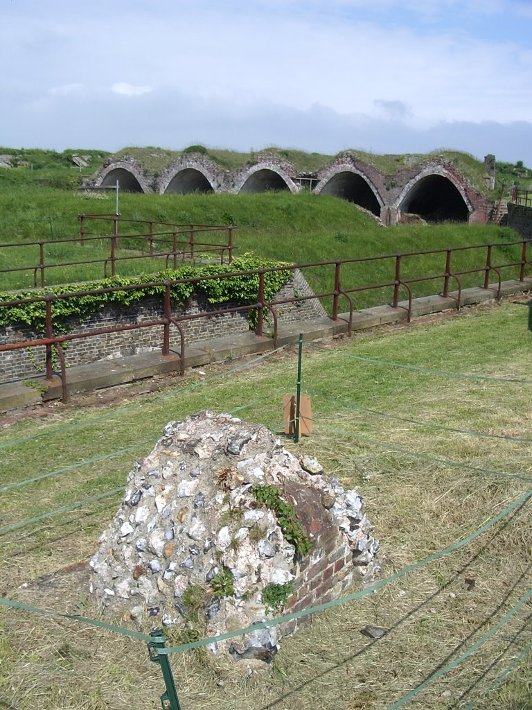Bredenstone, West Roman Pharos, Drop Redoubt, Western Heights, Dover, Kent, UK