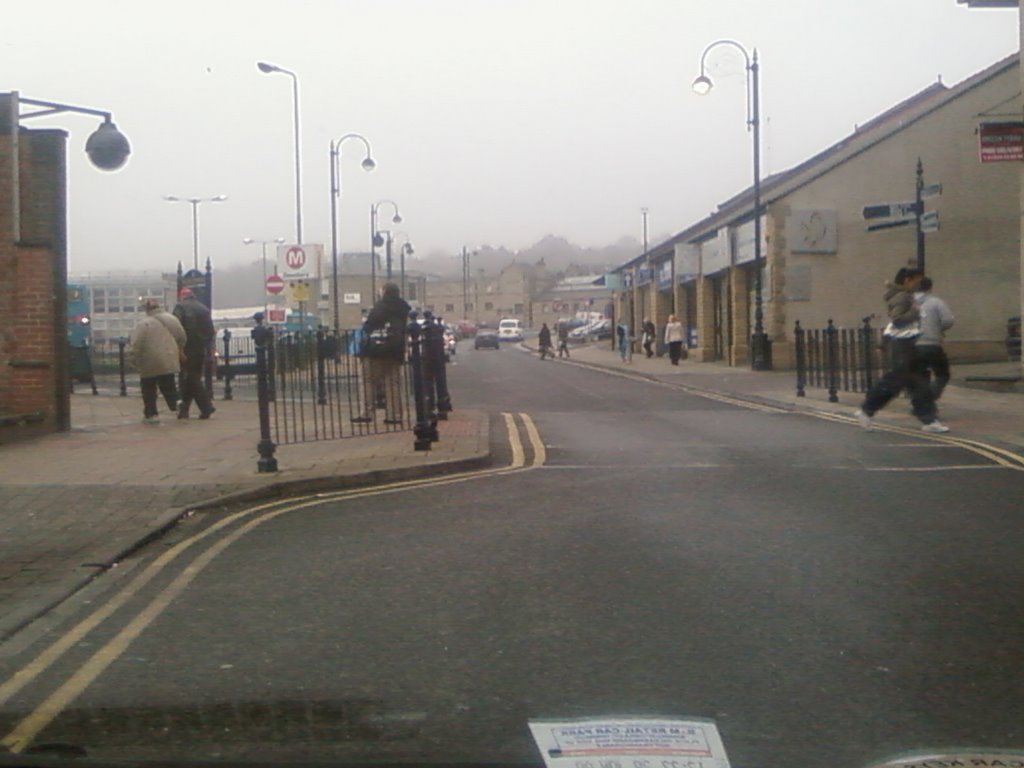 Dewsbury Bus Station Entrance