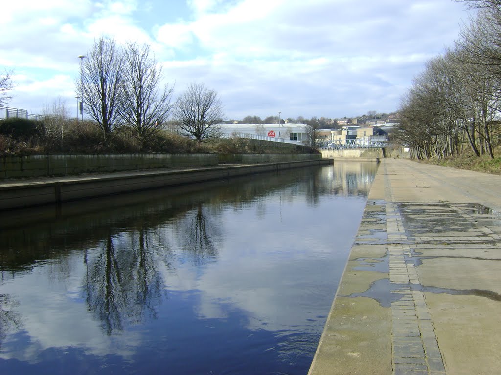 View From Towpath Towards The Asda