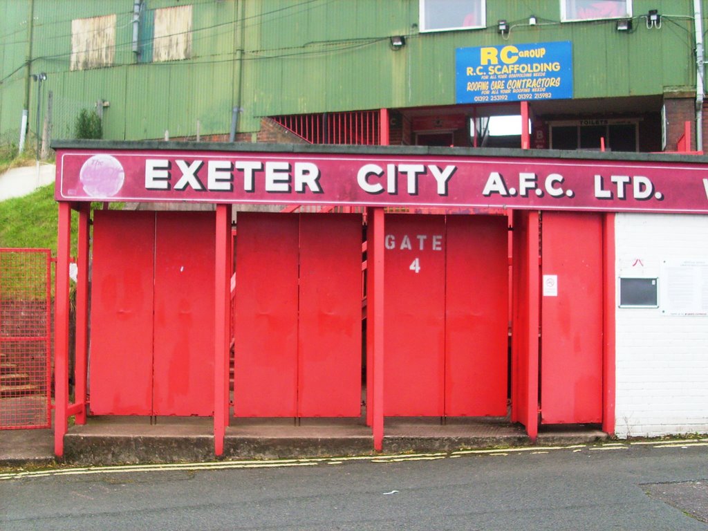 Exeter City Stadium entry
