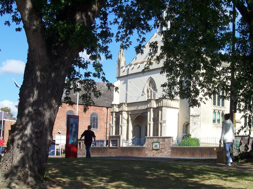 View over to the church