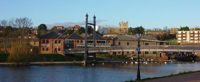Exeter quayside