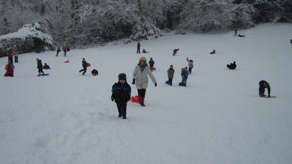 Snow at East Court
