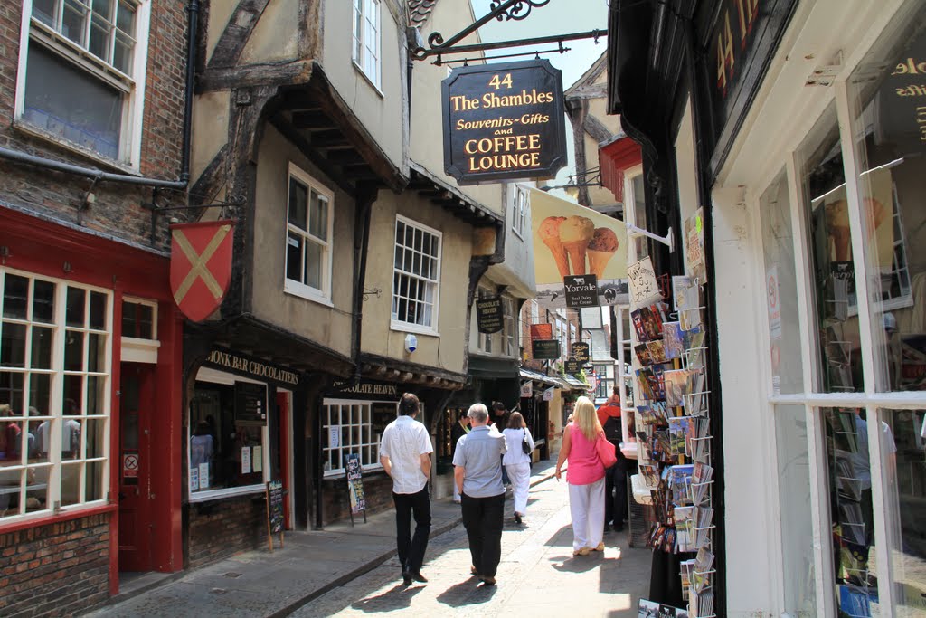 Straat The Shambles  York Engeland