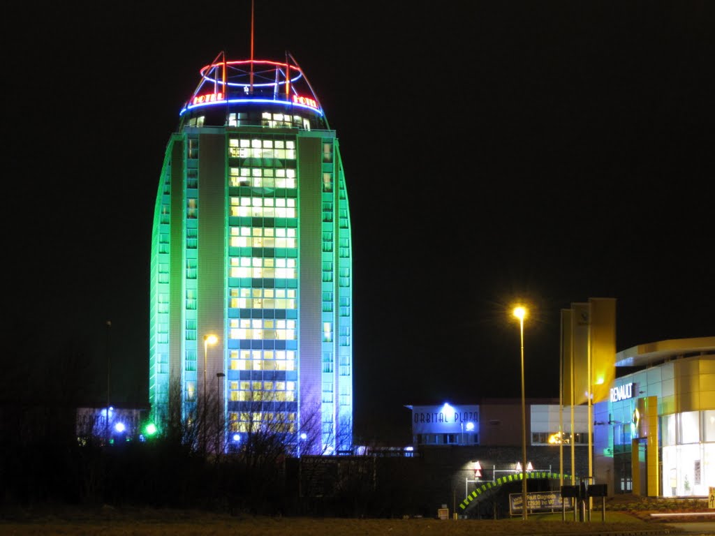 The Ramada by night