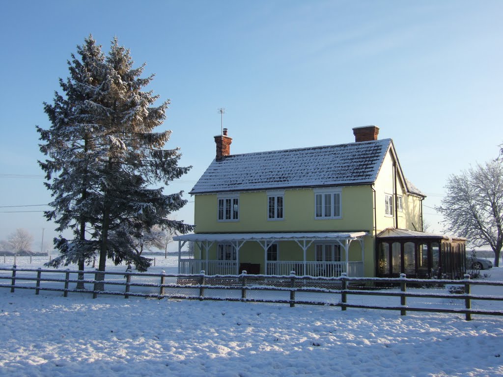 Winter Sun at Carlton Hall Farm
