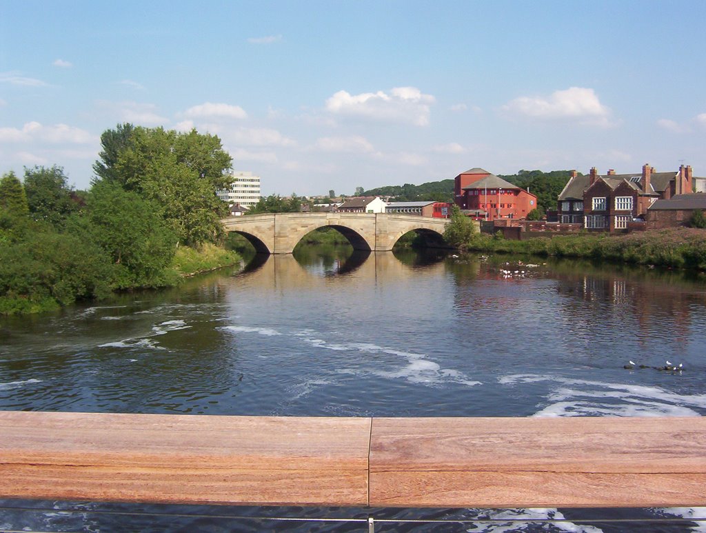 Old bridge from the new