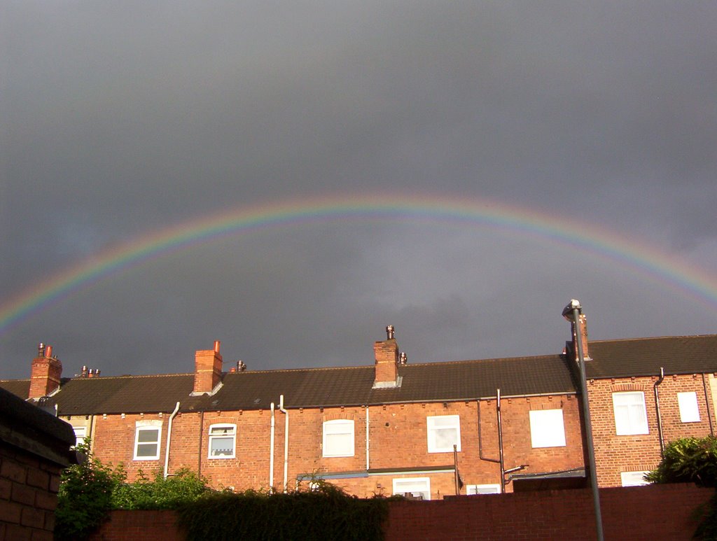 Rainbow over Cutsyke
