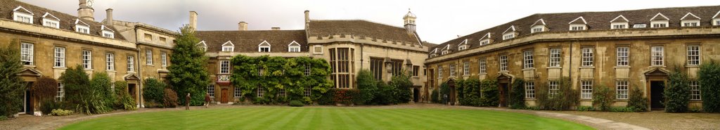 Christs College - first cort - 150 degree panorama