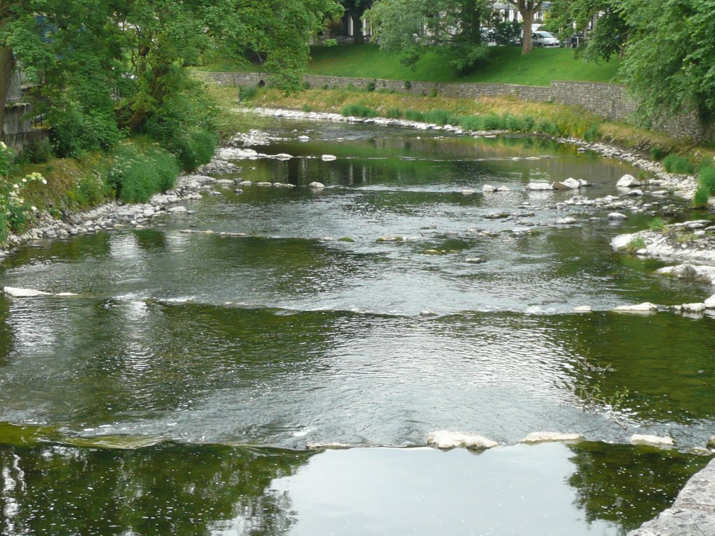 River Kent downstream from Nether bridge
