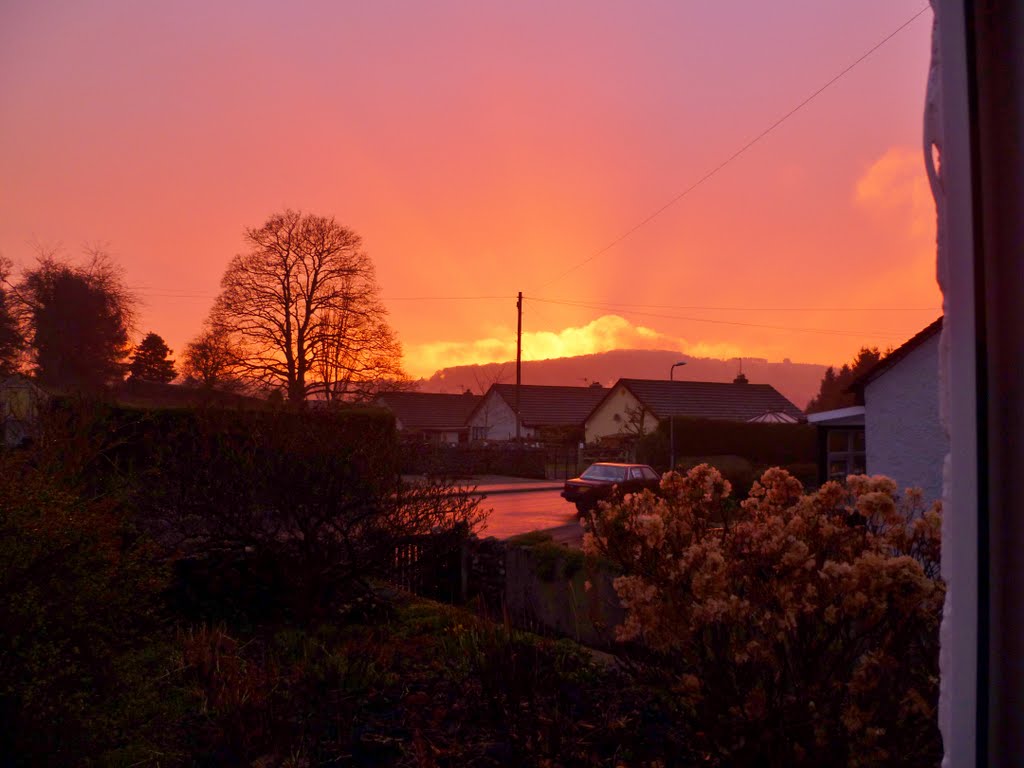 Sunset over Kendal