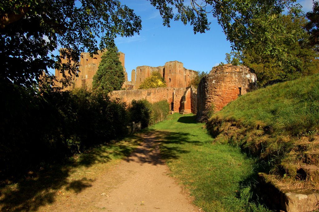 Path to Echo meadow next to the Tilltyard