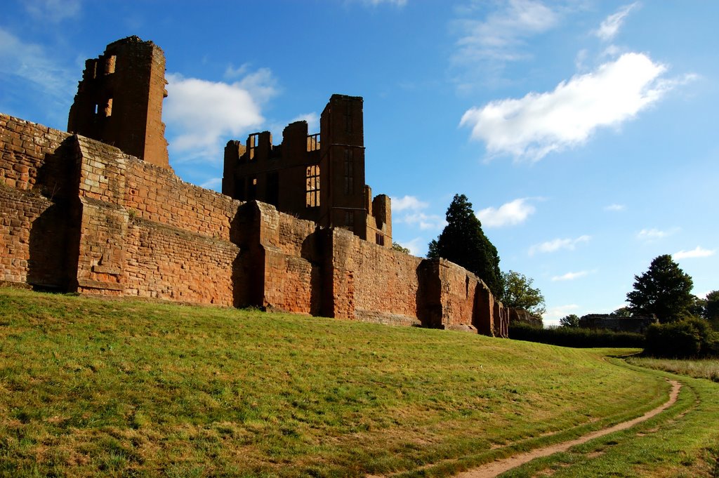 Kenilworth Castle from the meadow.