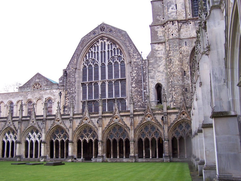 Canterbury - Claustro de la Catedral