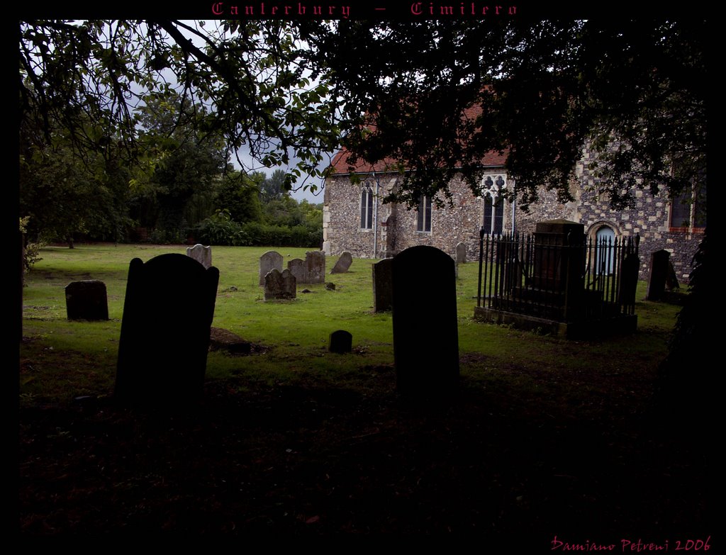 Canterbury - Gothic cemetery