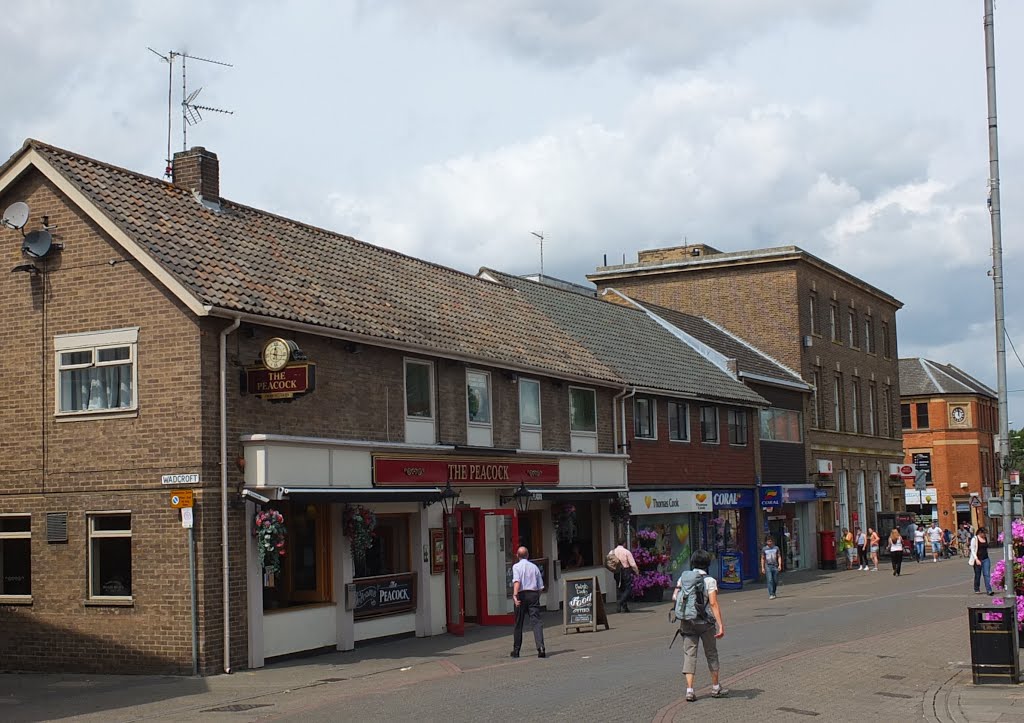 Kettering, The Peacock pub,High Street.