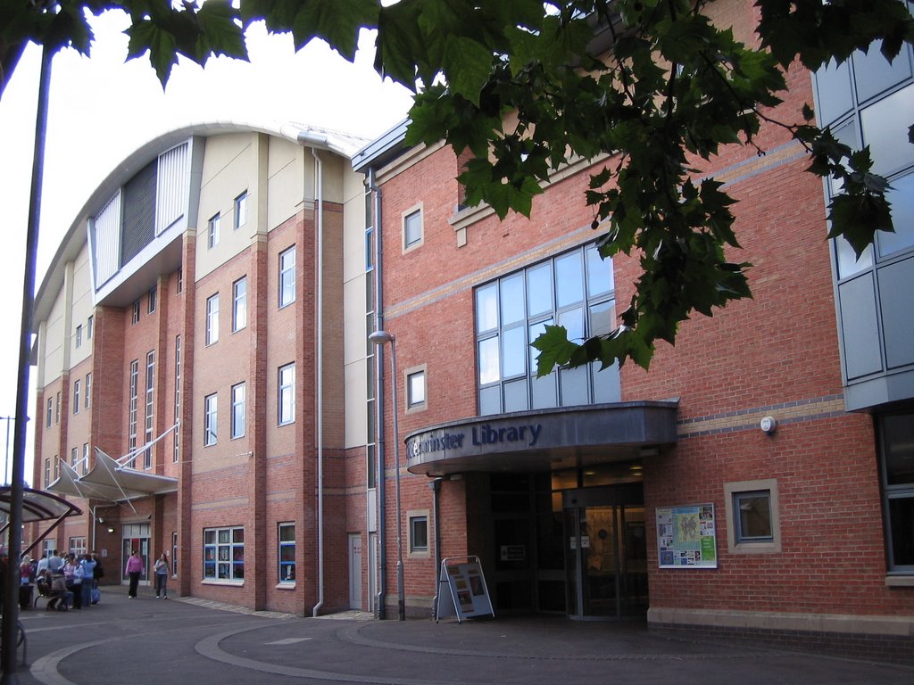 Kidderminster College & Kidderminster Library, Market St