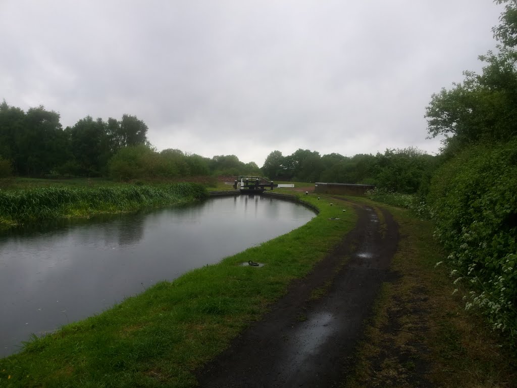 Lock 7 Wolverley Court Lock Worcester Staffordshire Canal