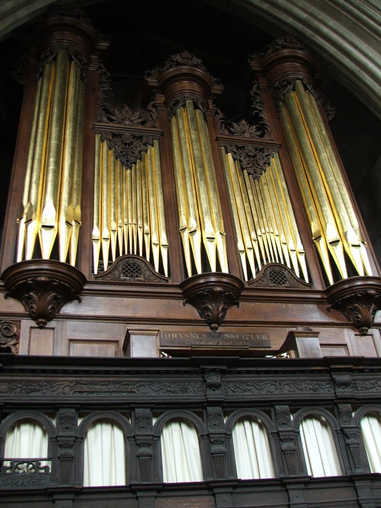 Church organ (1764), St. Margarets, Kings Lynn