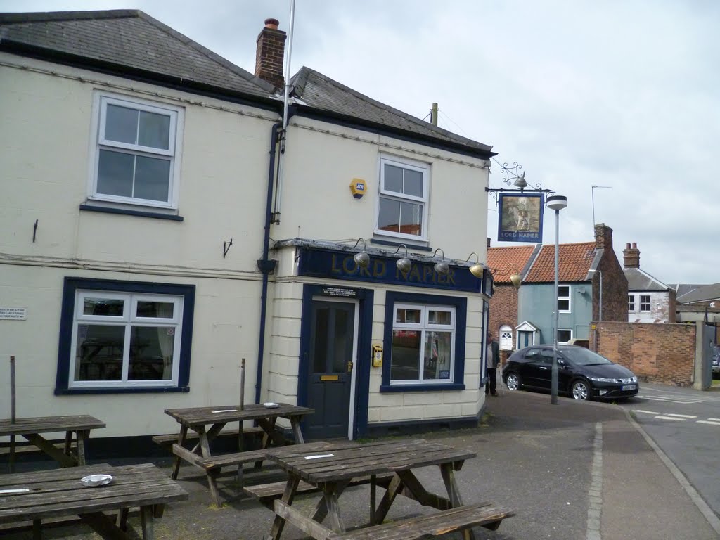 the lord napier public house, kings lynn, norfolk. may 2011.