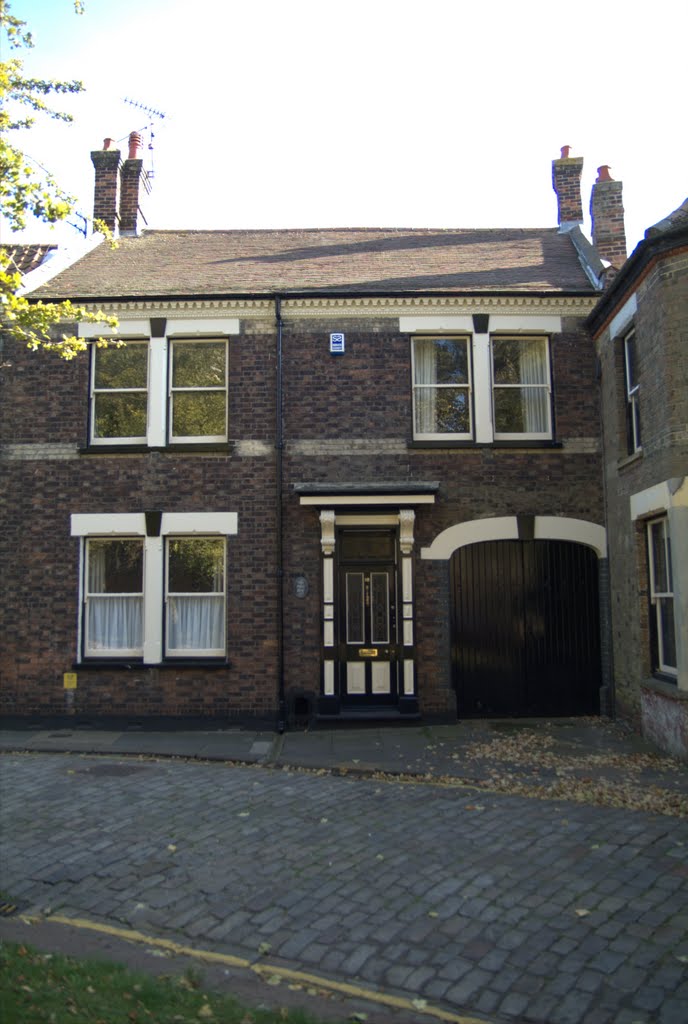 House in Courtyard, Kings Lynn, Norfolk.