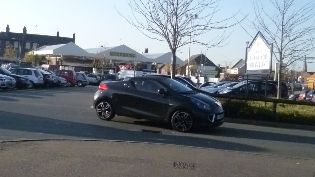 578. new, renault wind. morrisons car park, kings lynn, norfolk. nov. 2011.