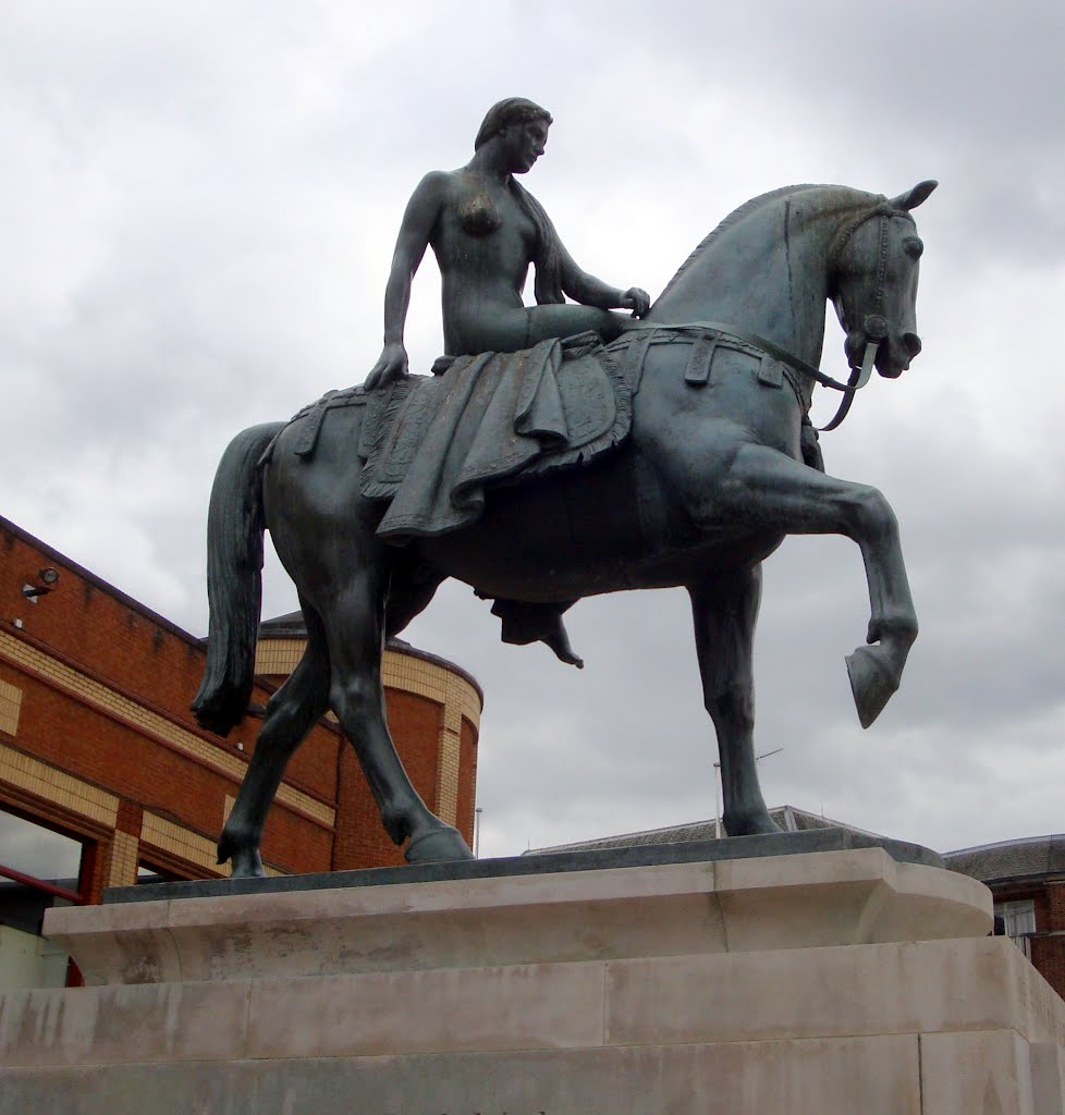 LADY GODIVA, Coventry, West Midlands.  (See comments box for story).