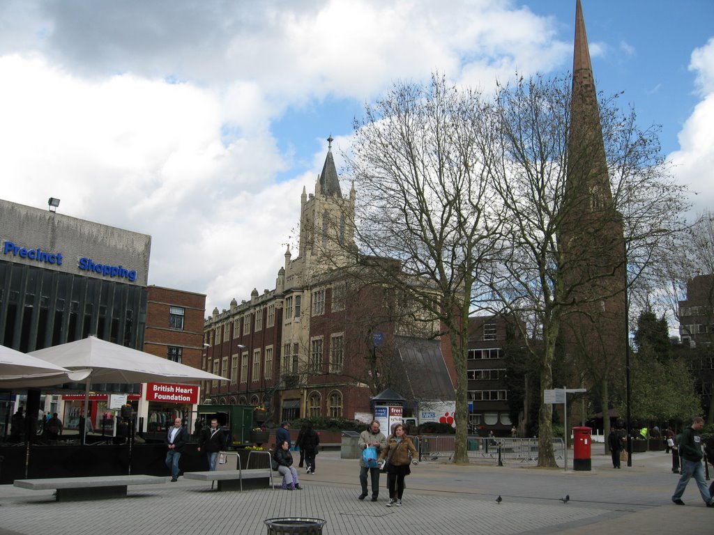 Greyfriars shopping entrance, Coventry