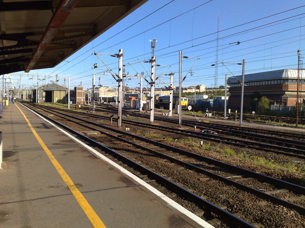 Colchester Station, Platform 3 looking North East