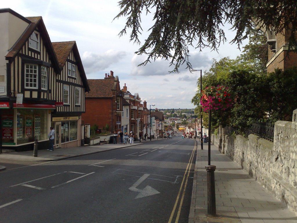 Looking Down North Hill
