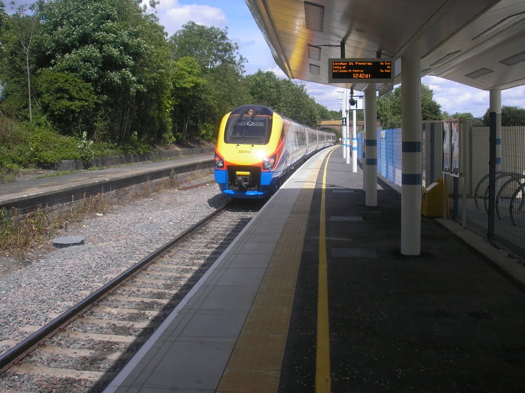 Corby station looking north