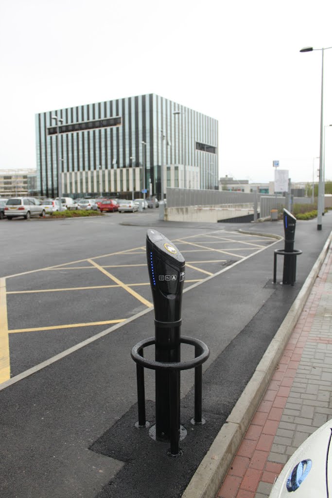 Electric Vehicle Charging Points at Corby Cube