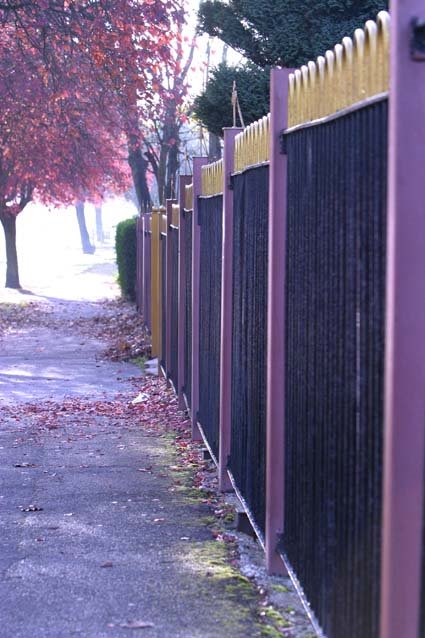 Railings on Rockingham Road