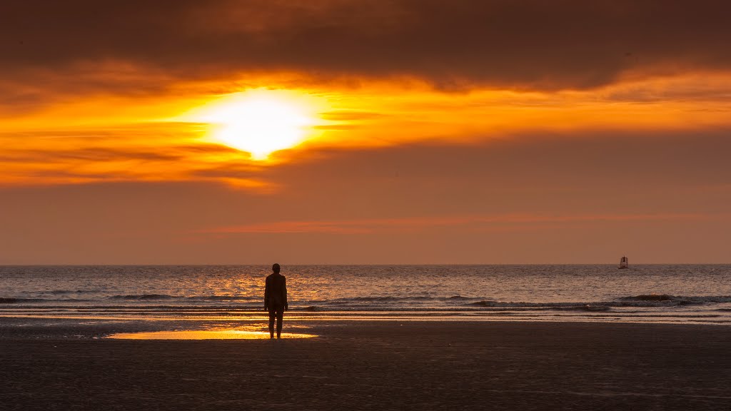 Crosby Beach and Iron Man