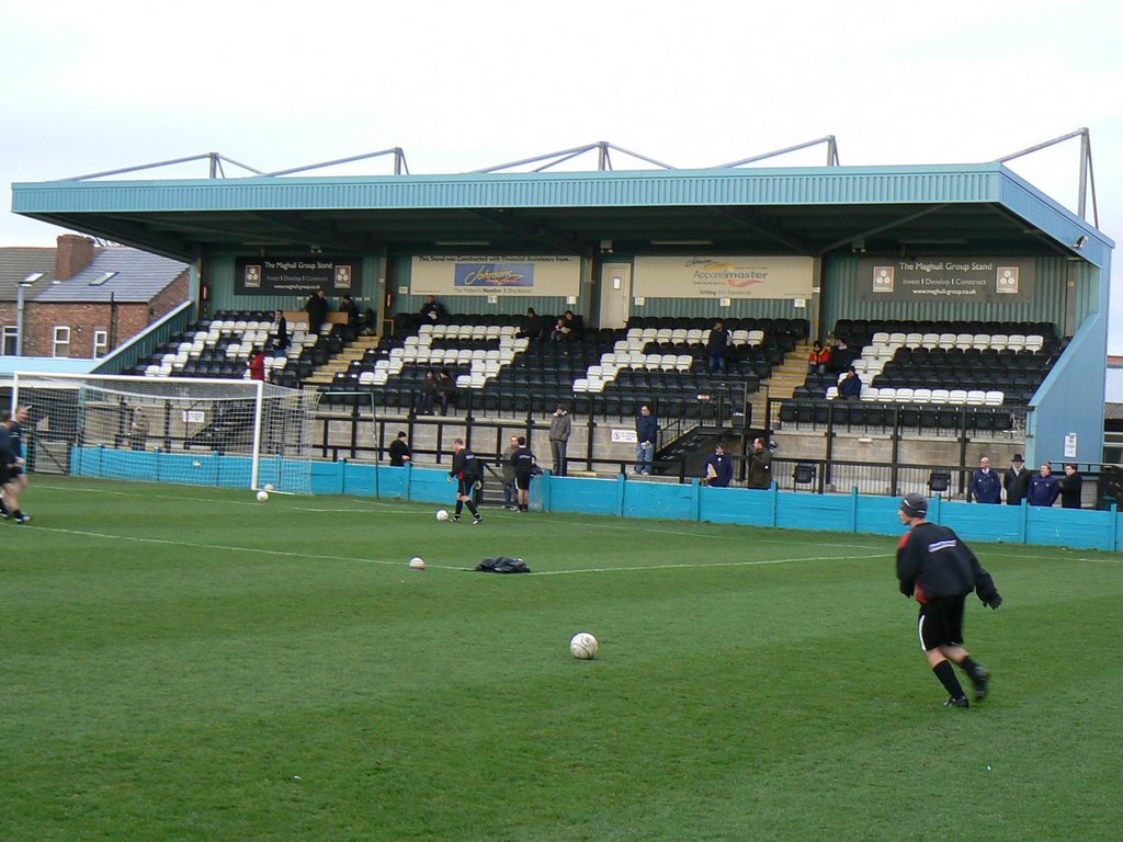 The Main Stand at Marine Football Club