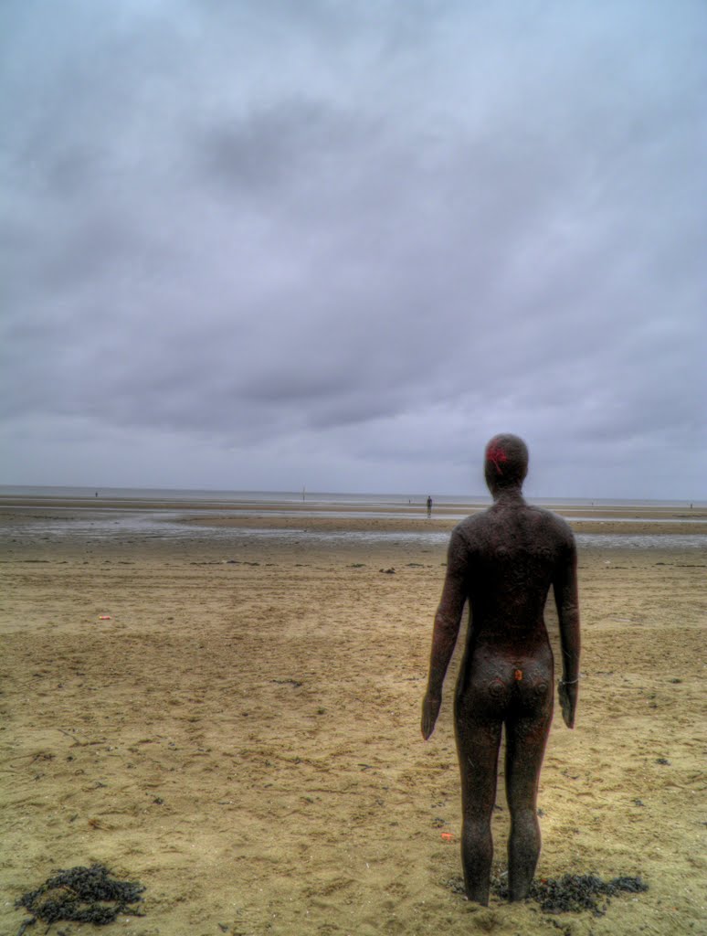 Antony Gormleys Another Place - Crosby Beach