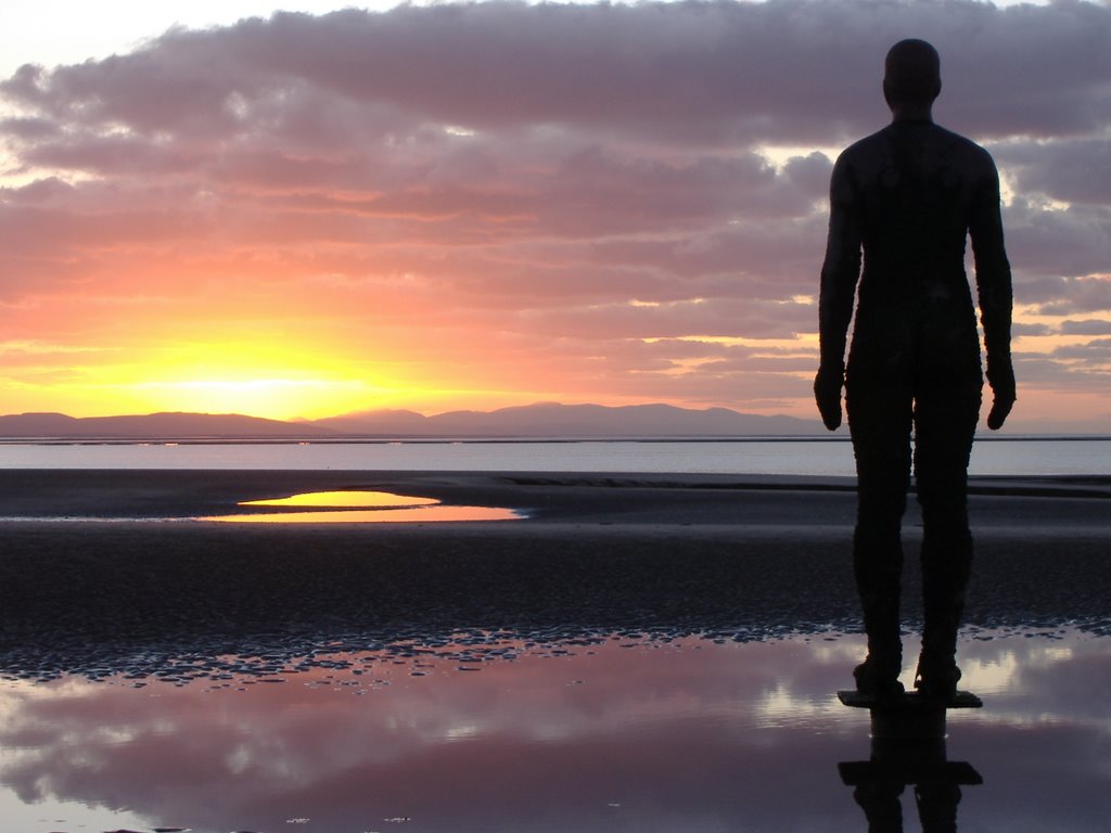 The Illuminated Man ...Close Encounters Sunset! 4.07pm.