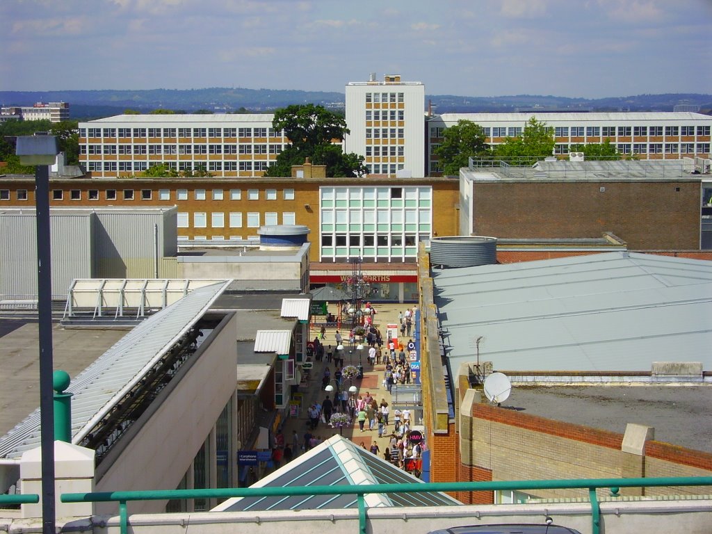 Crawley Town Centre View