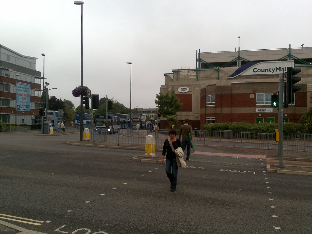 Near Crawley Railway Station, Crawley, Sussex by Mohammad Aslam Javed Bhatti