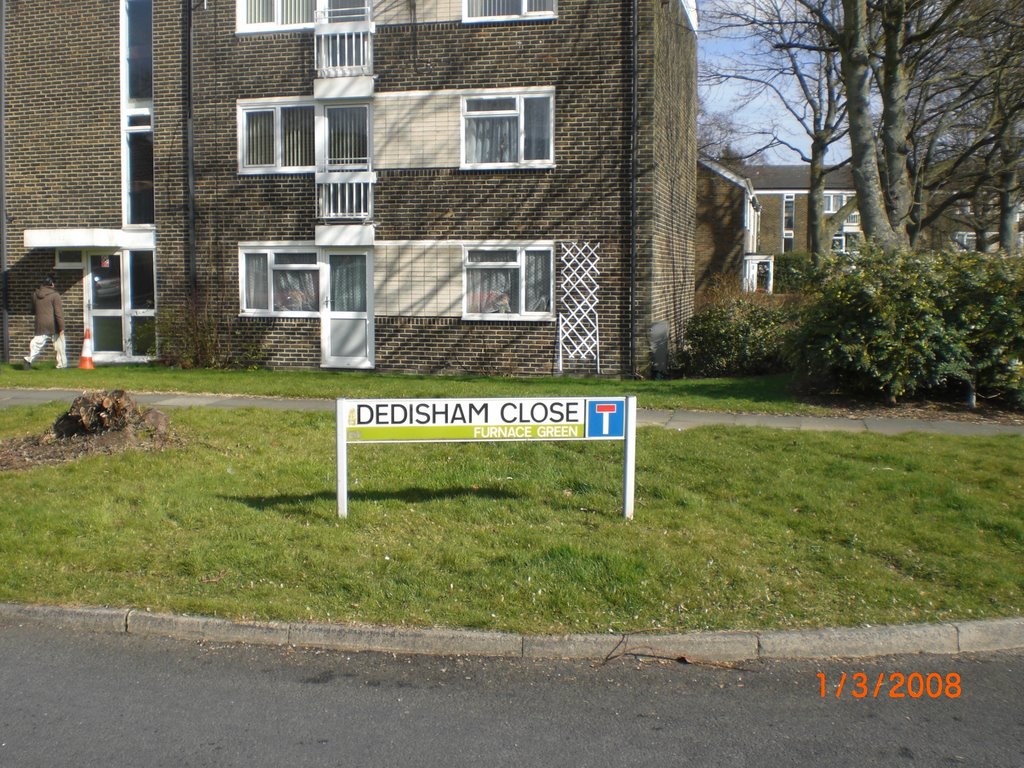 Dedisham close, Crawley