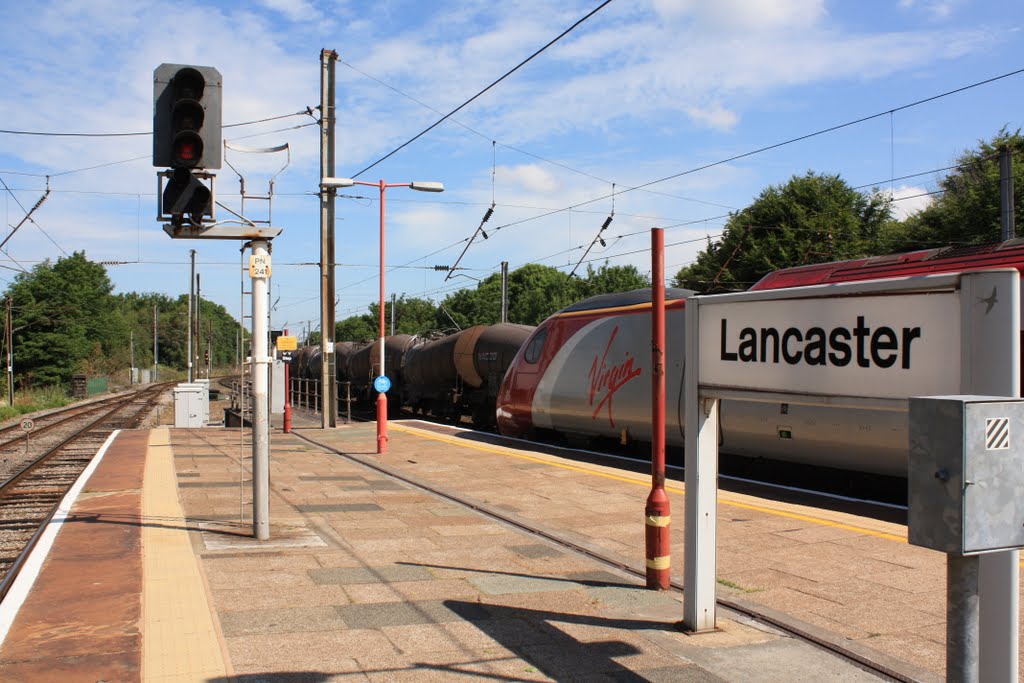 Lancaster Rilway Station ,Express and Tankers