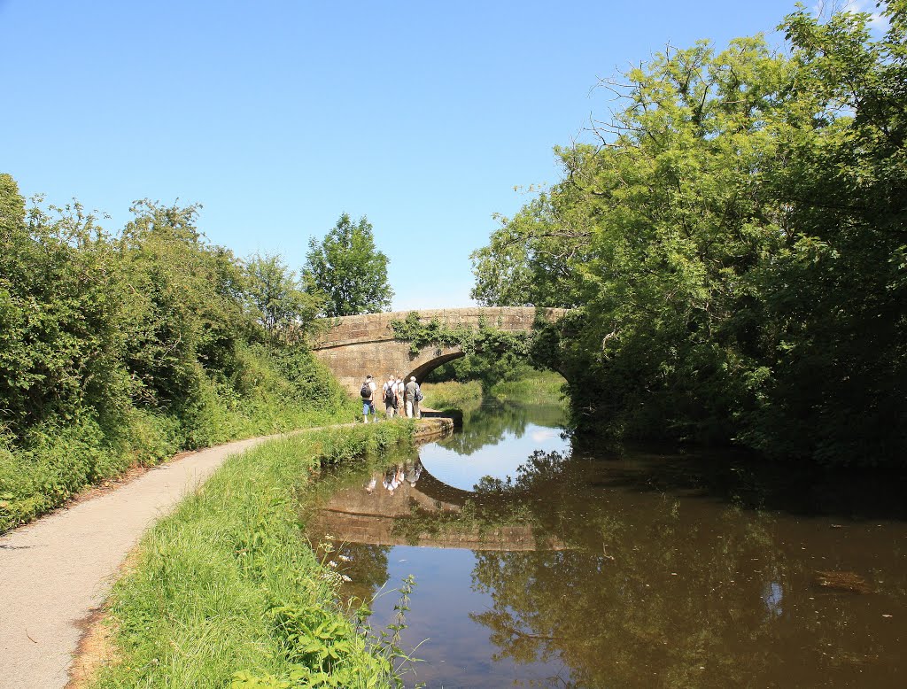 Lancaster Canal Bridge and Walkers