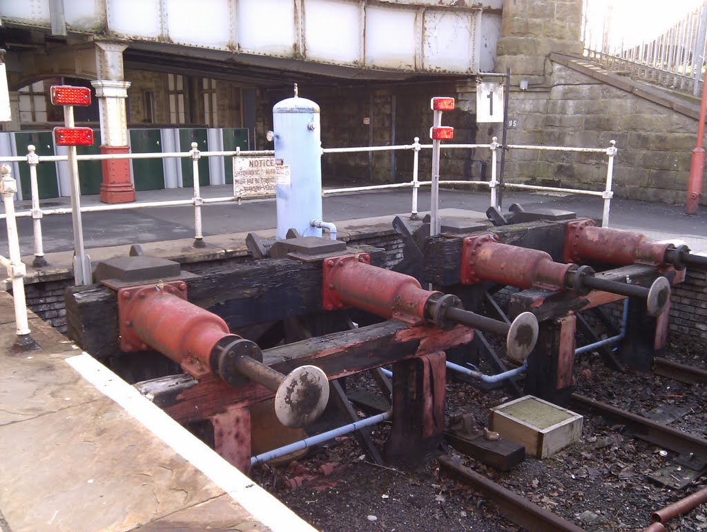 Pneumatic Buffers, Lancaster Railway Station.
