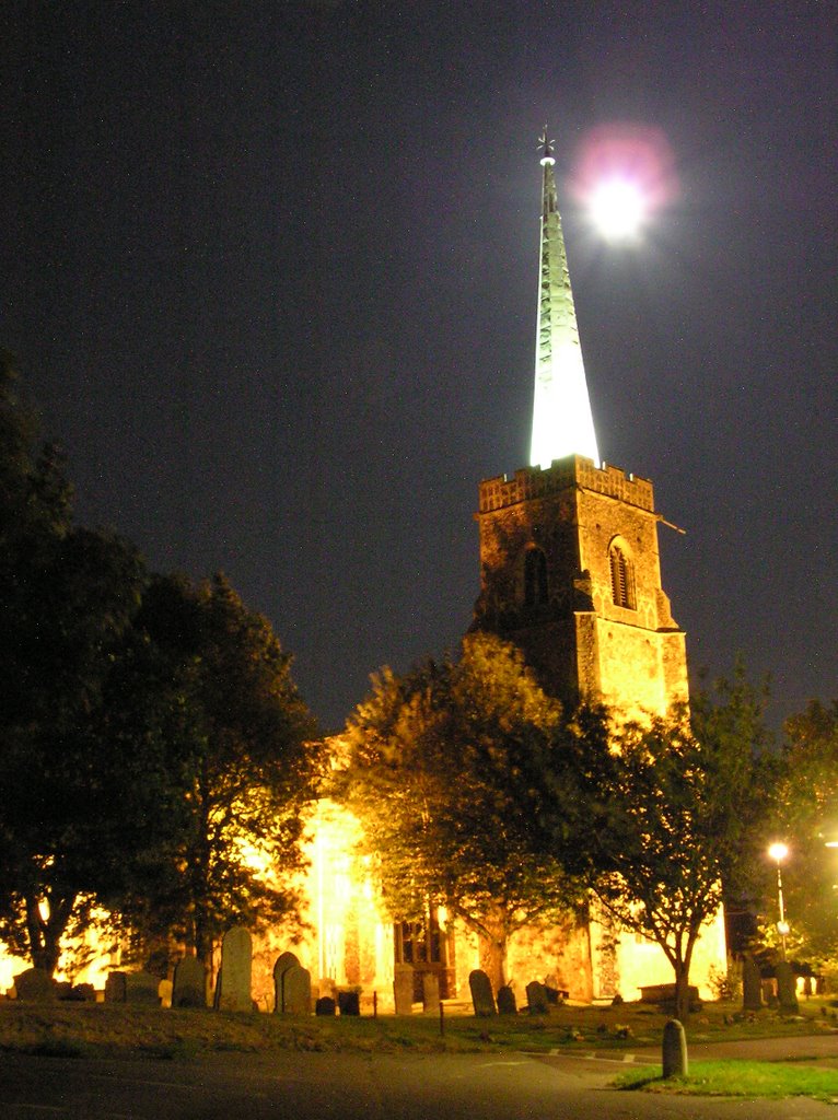 Full Moon over St. Margarets