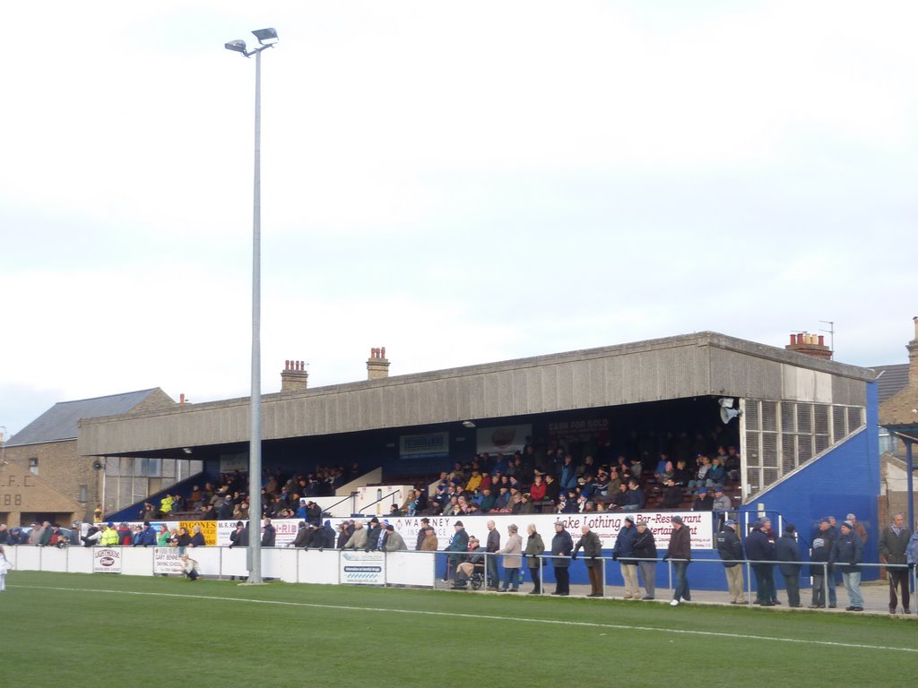 Crown Meadow, home of Lowestoft Town Football Club