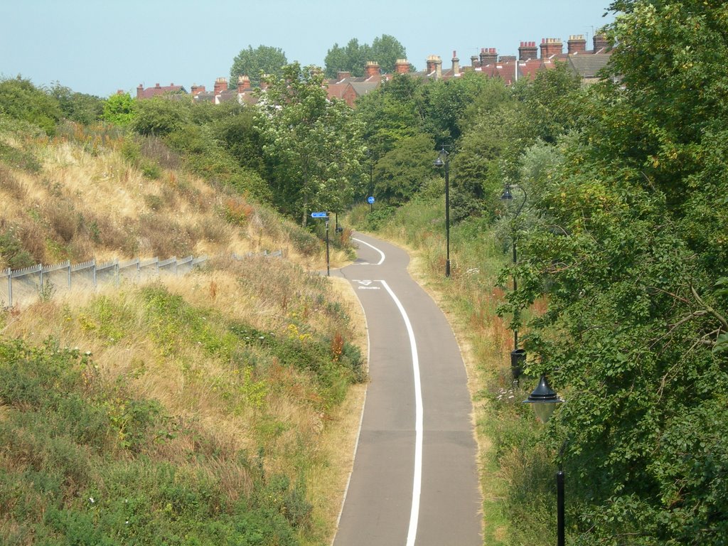 View from St. Margarets Rd bridge