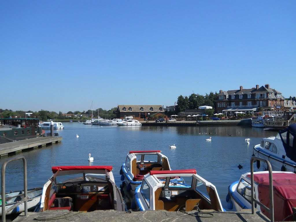 Boats on Oulton Broad